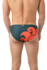 SLIP UOMO  VERDE M263 86301 SUNDEK